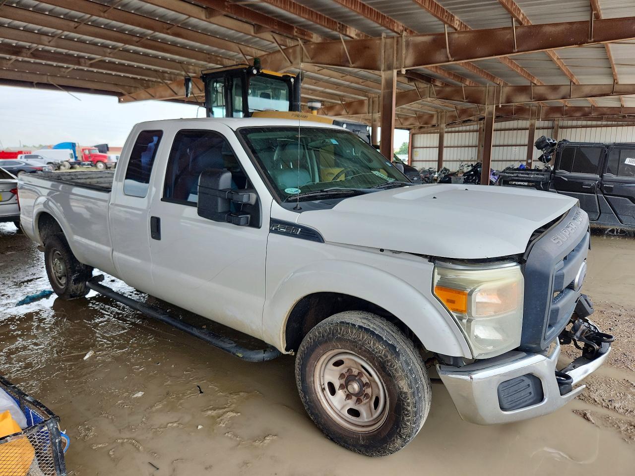 2014 Ford F250 Super Duty White vin: 1FT7X2A62EEB24886