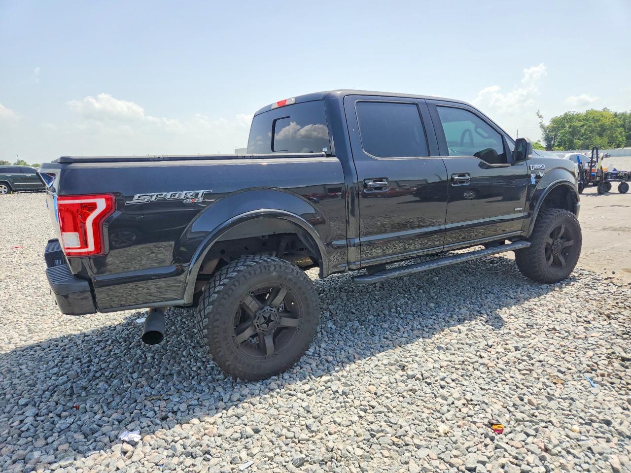 2015 Ford F150 Supercrew Black vin: 1FTEW1EP7FKE07214