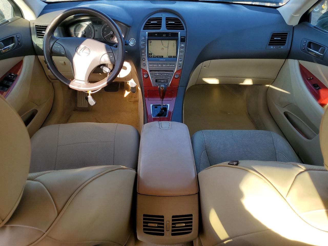 2008 Lexus Es 350 Base Black vin: JTHBJ46G982264026