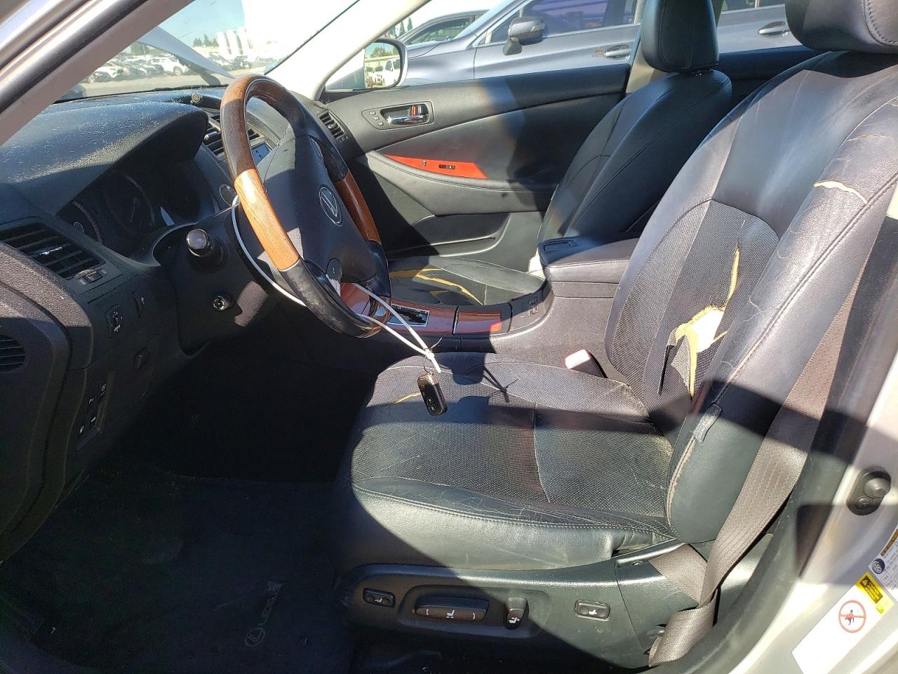 2007 Lexus Es 350 Silver vin: JTHBJ46GX72118880