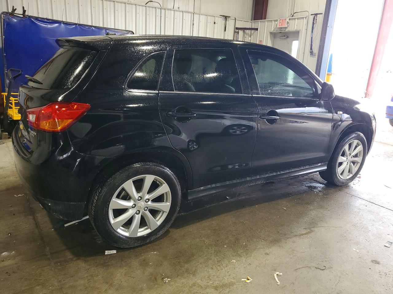 2015 Mitsubishi Outlander Sport Se Black vin: 4A4AR4AU2FE052897