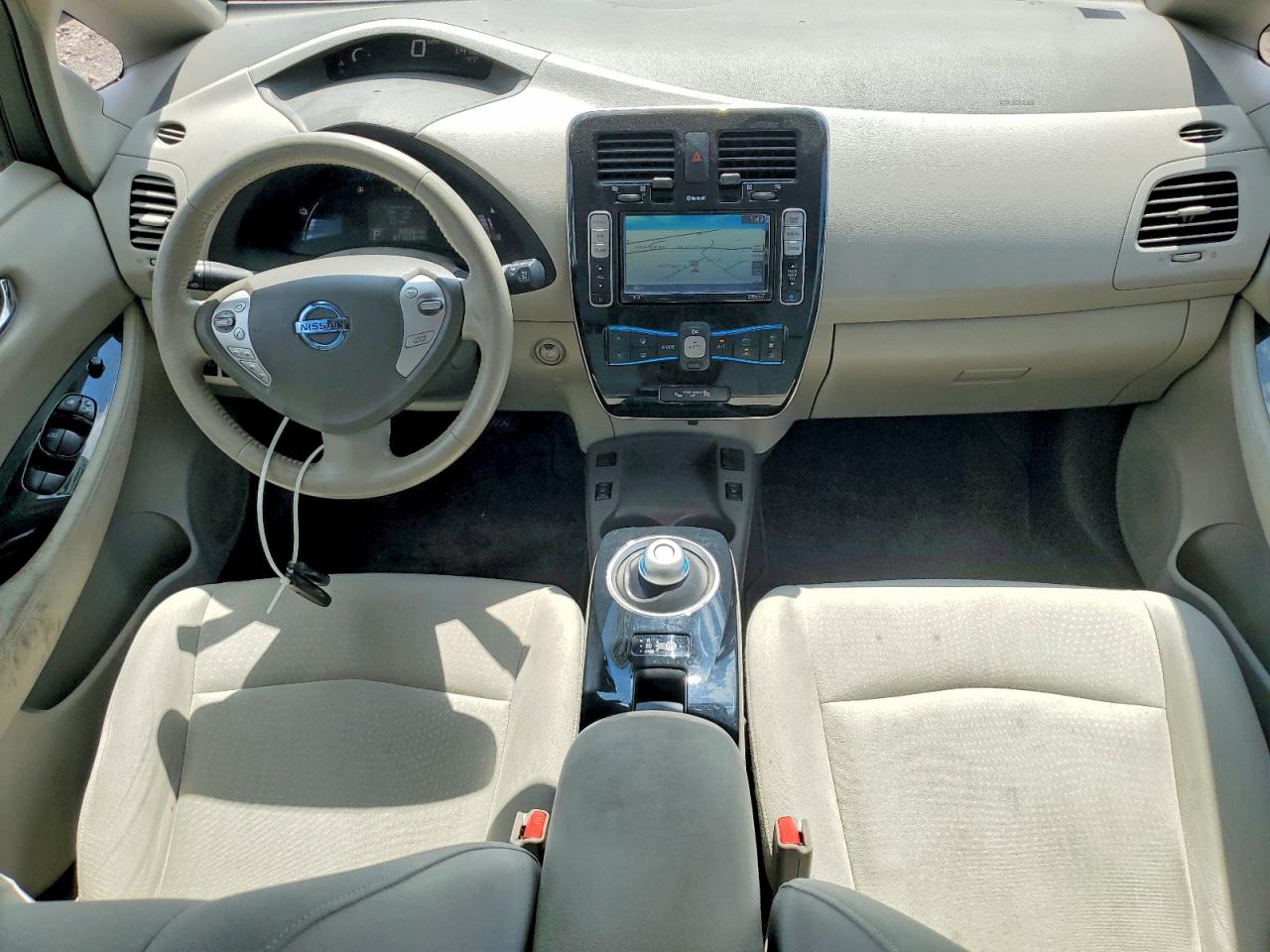 2012 Nissan Leaf Sv Blue vin: JN1AZ0CP2CT023871