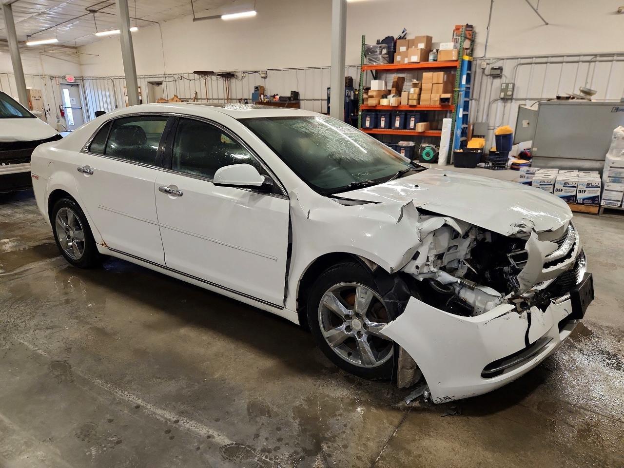 2012 Chevrolet Malibu 2lt White vin: 1G1ZD5EU7CF360817