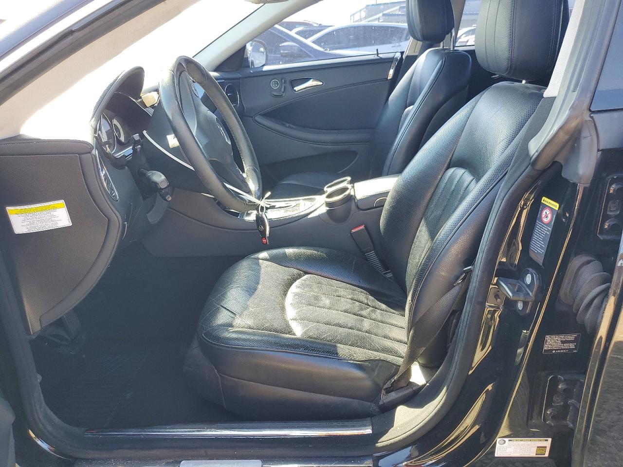 2009 Mercedes-benz Cls 550 Black vin: WDDDJ72X19A146213