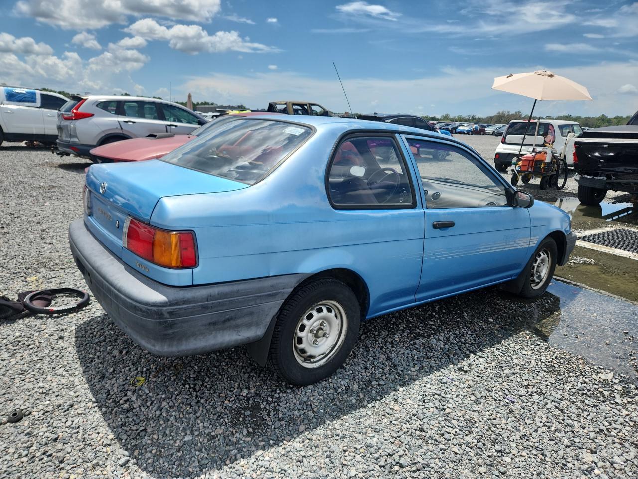 1993 Toyota Tercel Std Синий vin: JT2EL46SXP0303805