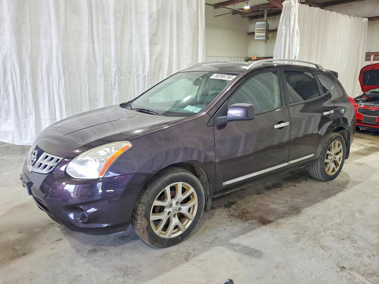 2011 Nissan Rogue S Black vin: JN8AS5MV9BW308287