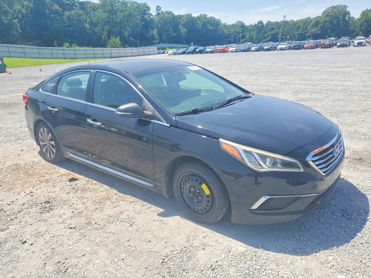 2015 Hyundai Sonata Sport Black vin: 5NPE34AF2FH181332