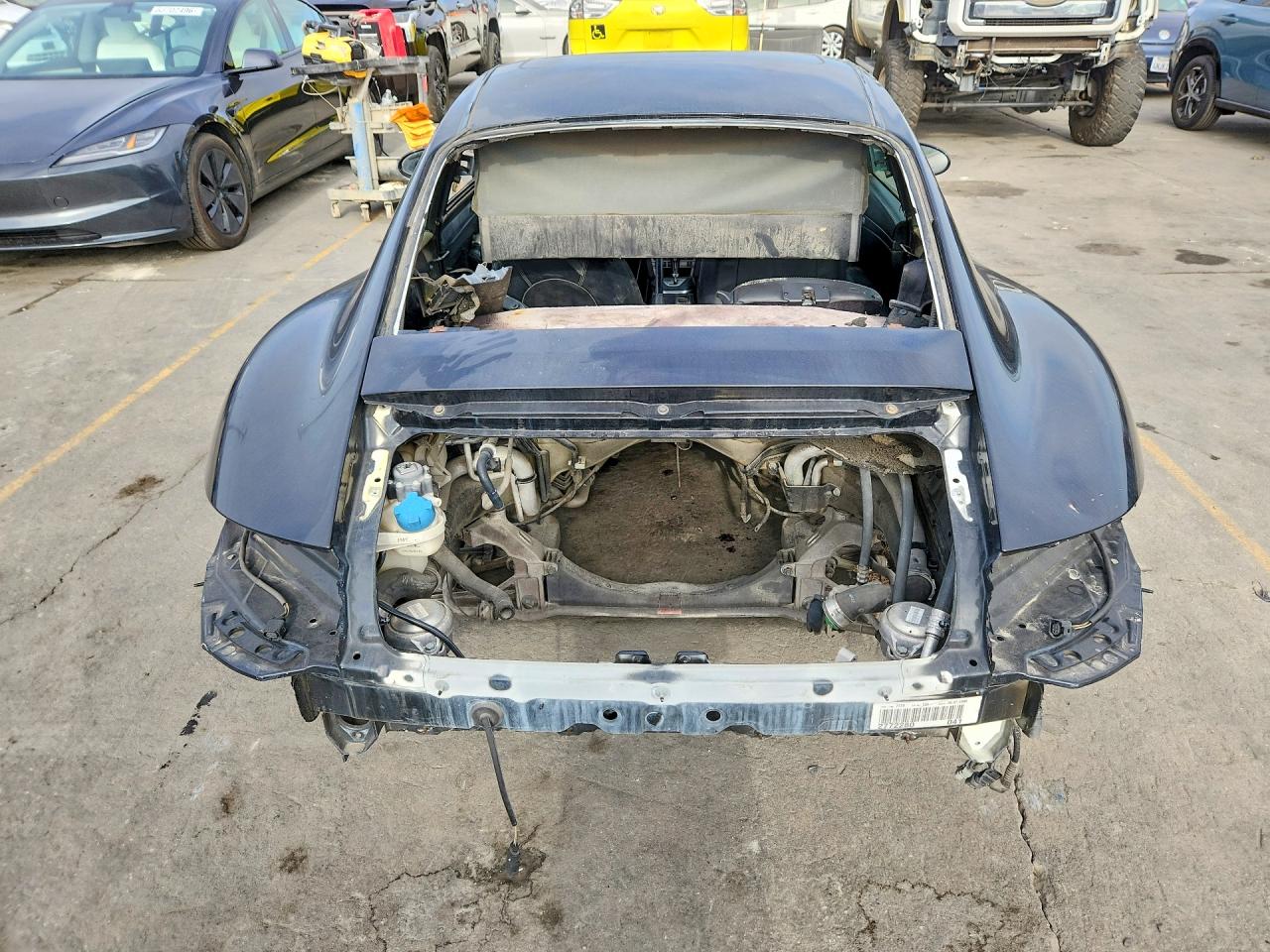 2007 Porsche 911 Turbo Black vin: WP0AD29927S783858