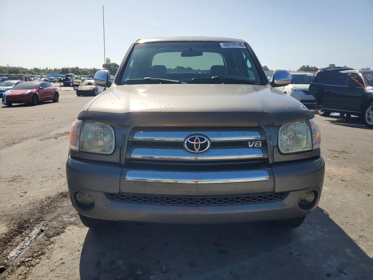 2006 Toyota Tundra Double Cab Sr5 Silver vin: 5TBET34186S550059