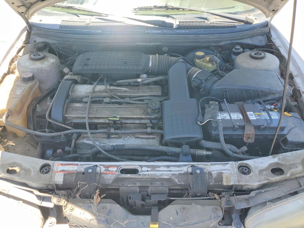 1996 Ford Contour Gl Silver vin: 1FALP6537TK240398