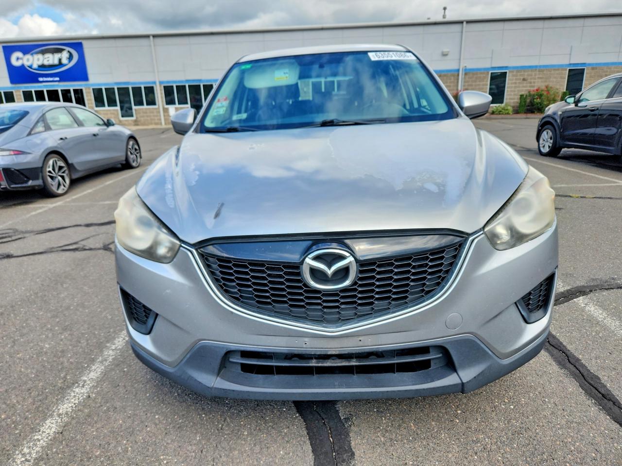 2013 Mazda Cx-5 Sport Silver vin: JM3KE2BE6D0158399