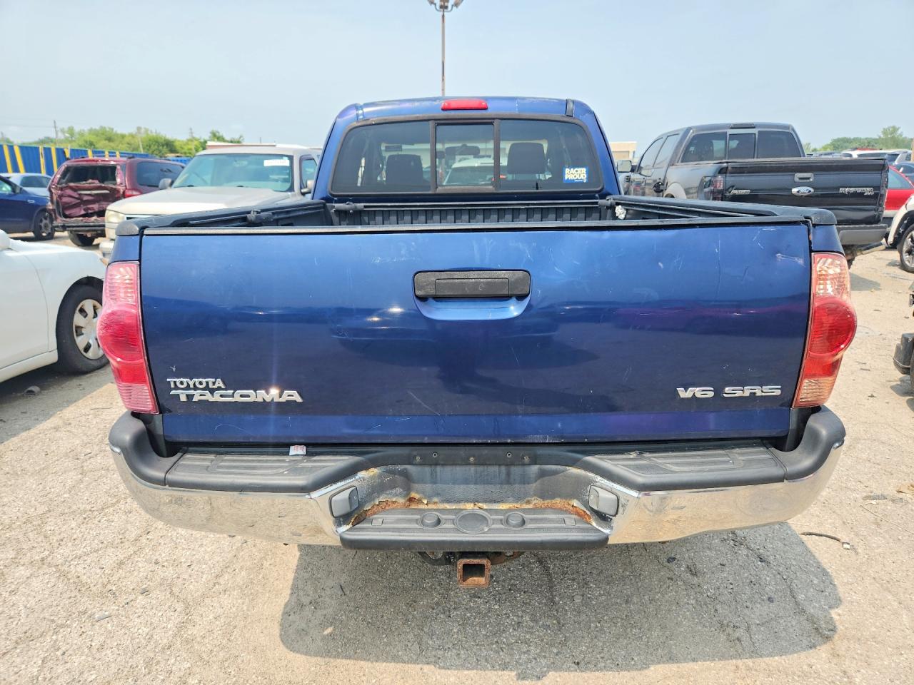 2005 Toyota Tacoma Prerunner Access Cab Blue vin: 5TETU62N95Z036242