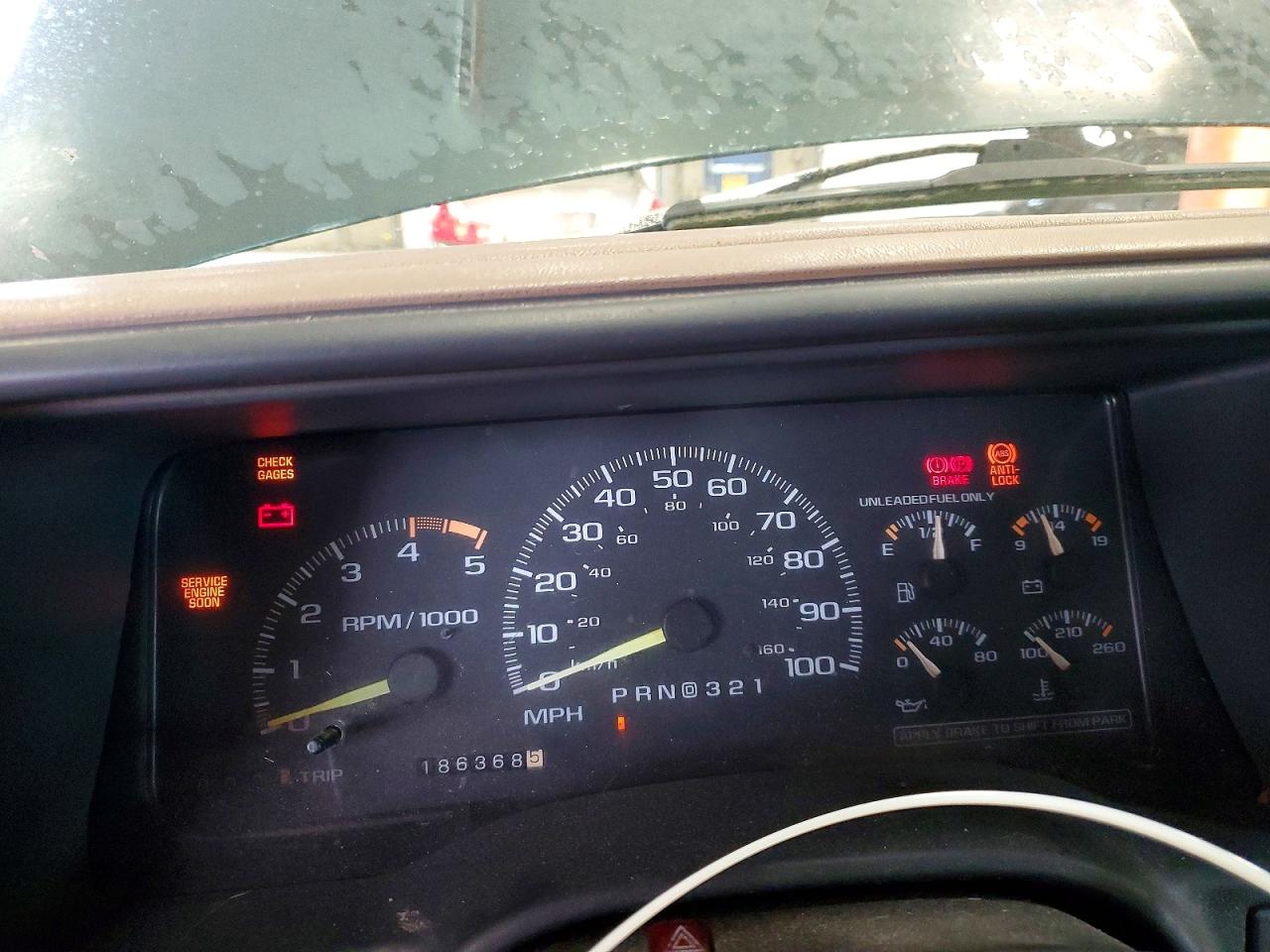 1995 Chevrolet Gmt-400 K1500 Green vin: 2GCEK19K7S1258078