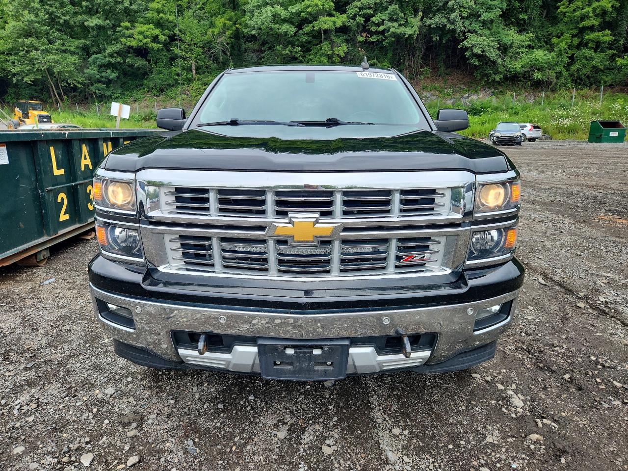 2015 Chevrolet Silverado K1500 Ltz Black vin: 1GCVKSEC5FZ277651