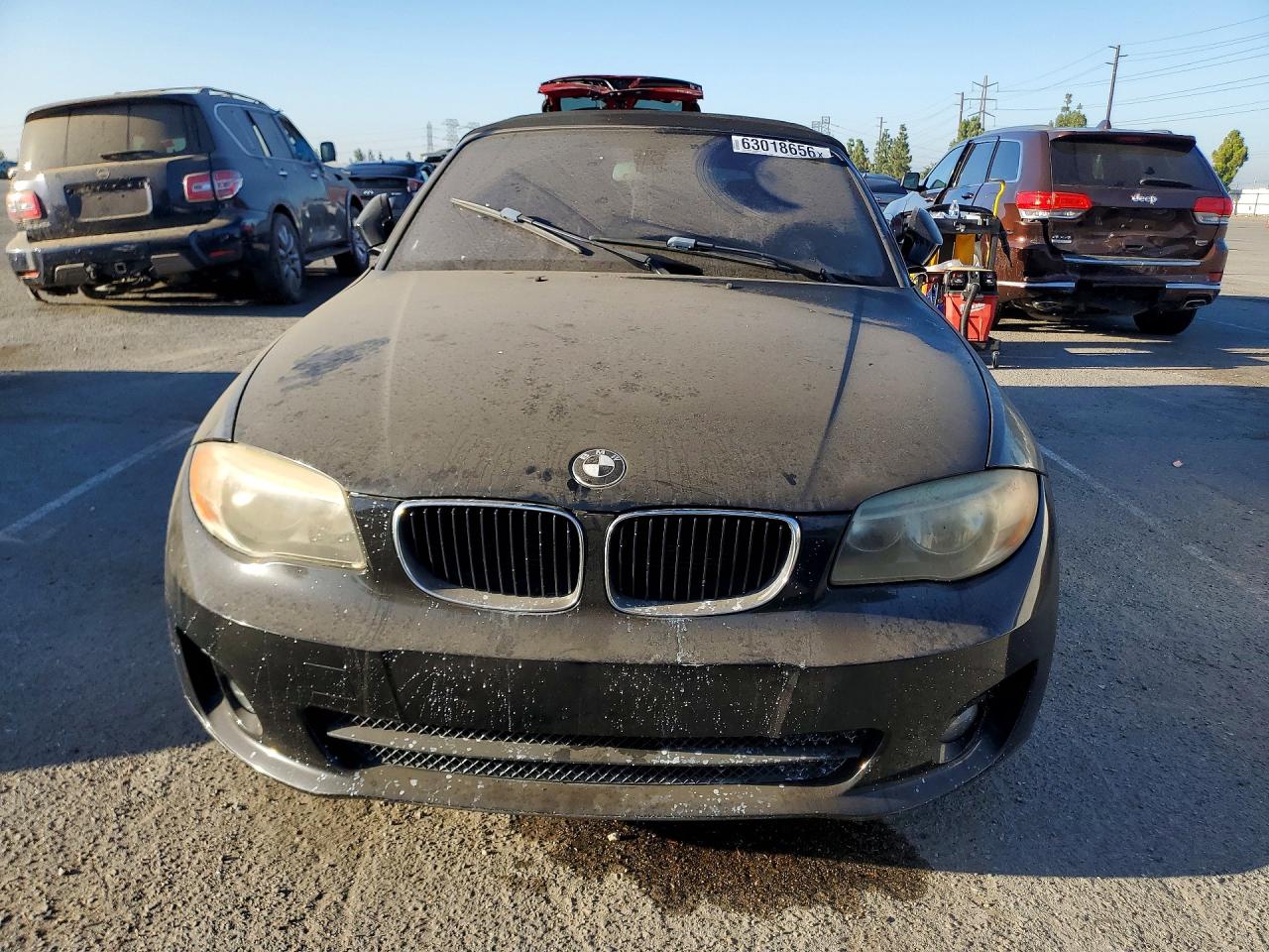 2012 Bmw 128 I Black vin: WBAUL7C59CVM81458