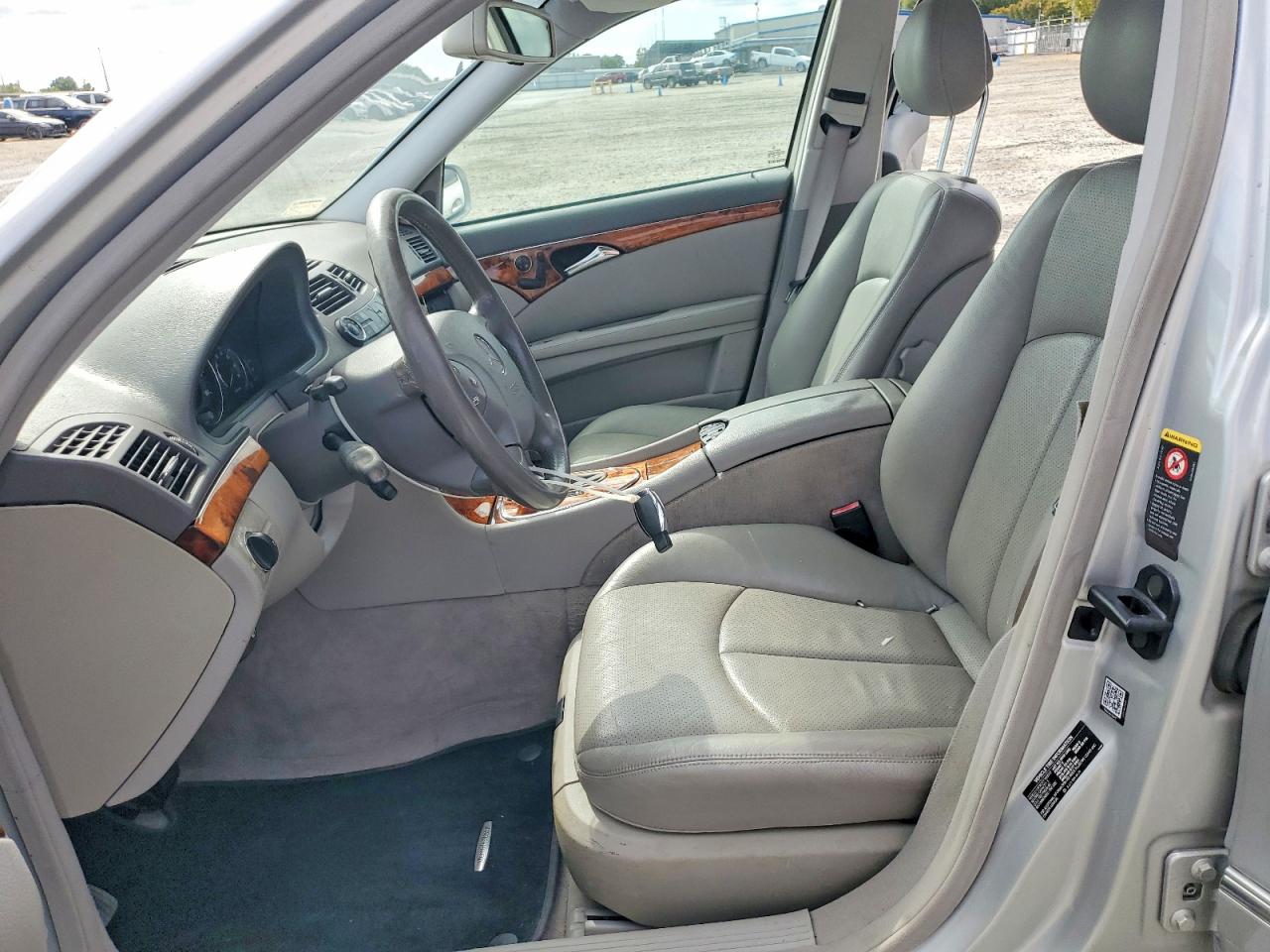 2003 Mercedes-benz E 320 Silver vin: WDBUF65J33A219469