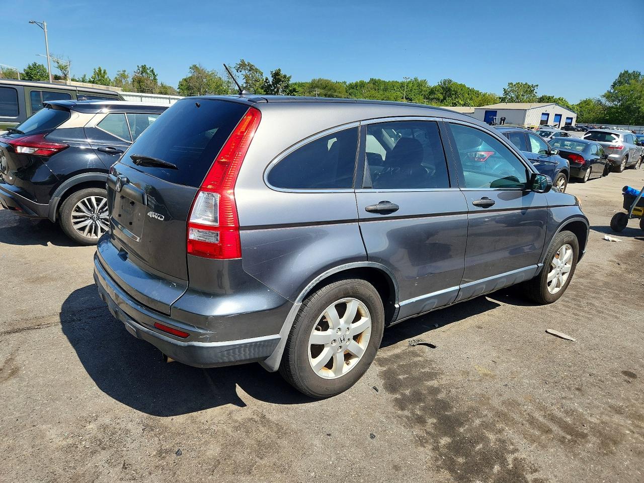 2011 Honda Cr-v Se Gray vin: JHLRE4H42BC002683