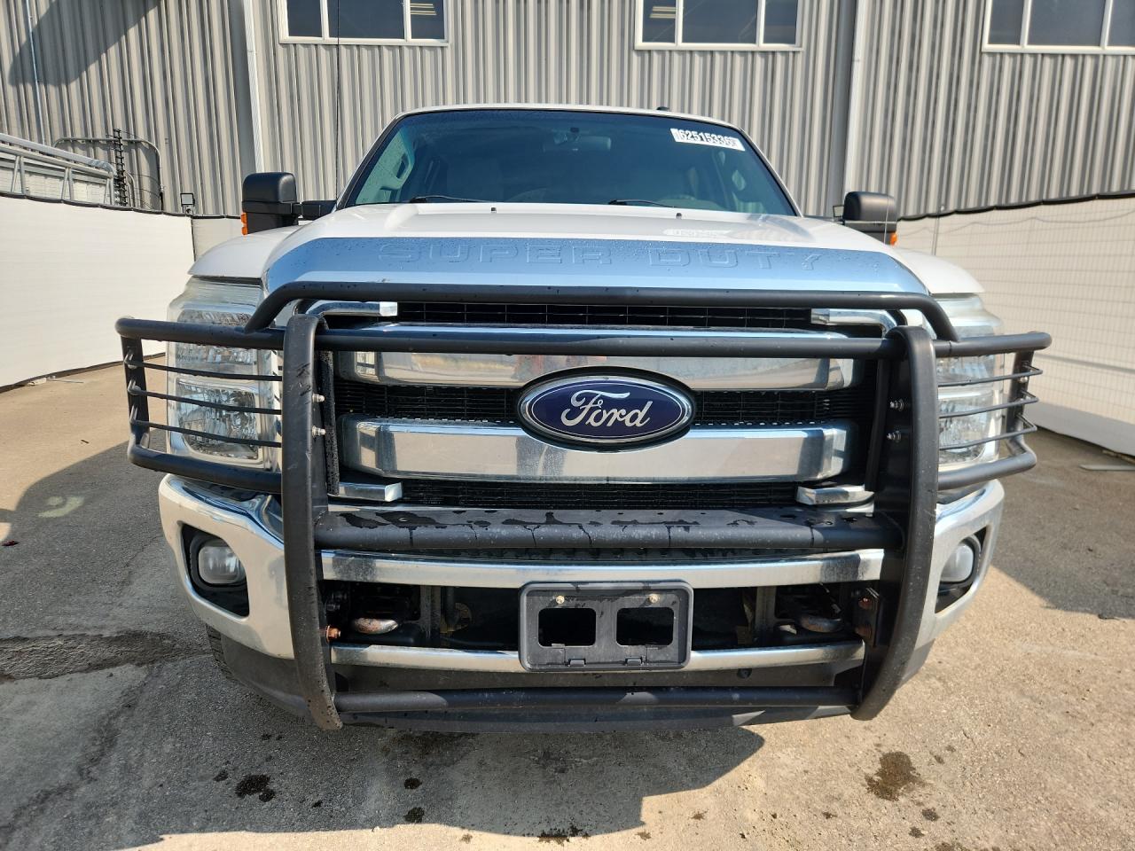 2012 Ford F250 Super Duty White vin: 1FT7W2BT5CEB19699 Damage: Left Head Lamp, Faded, Repair Required