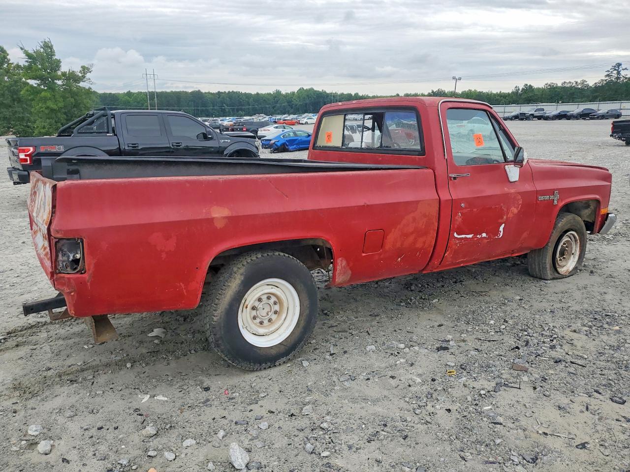 1982 Chevrolet C20 Красный vin: 1GCGC24M6CS186036