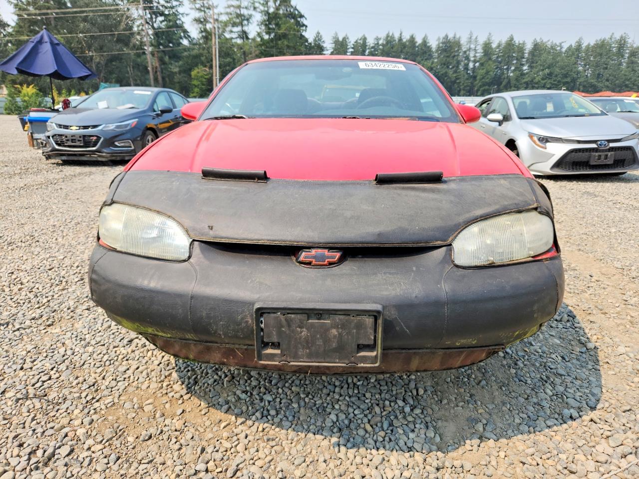1995 Chevrolet Monte Carlo Z34 Red vin: 2G1WX12X3S9289995