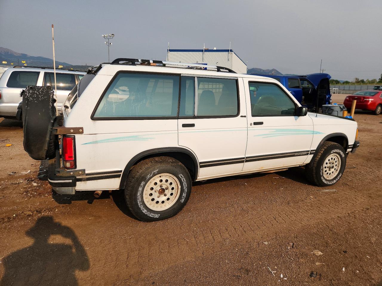 1993 Chevrolet Blazer S10 Белый vin: 1GNDT13W1P2174776
