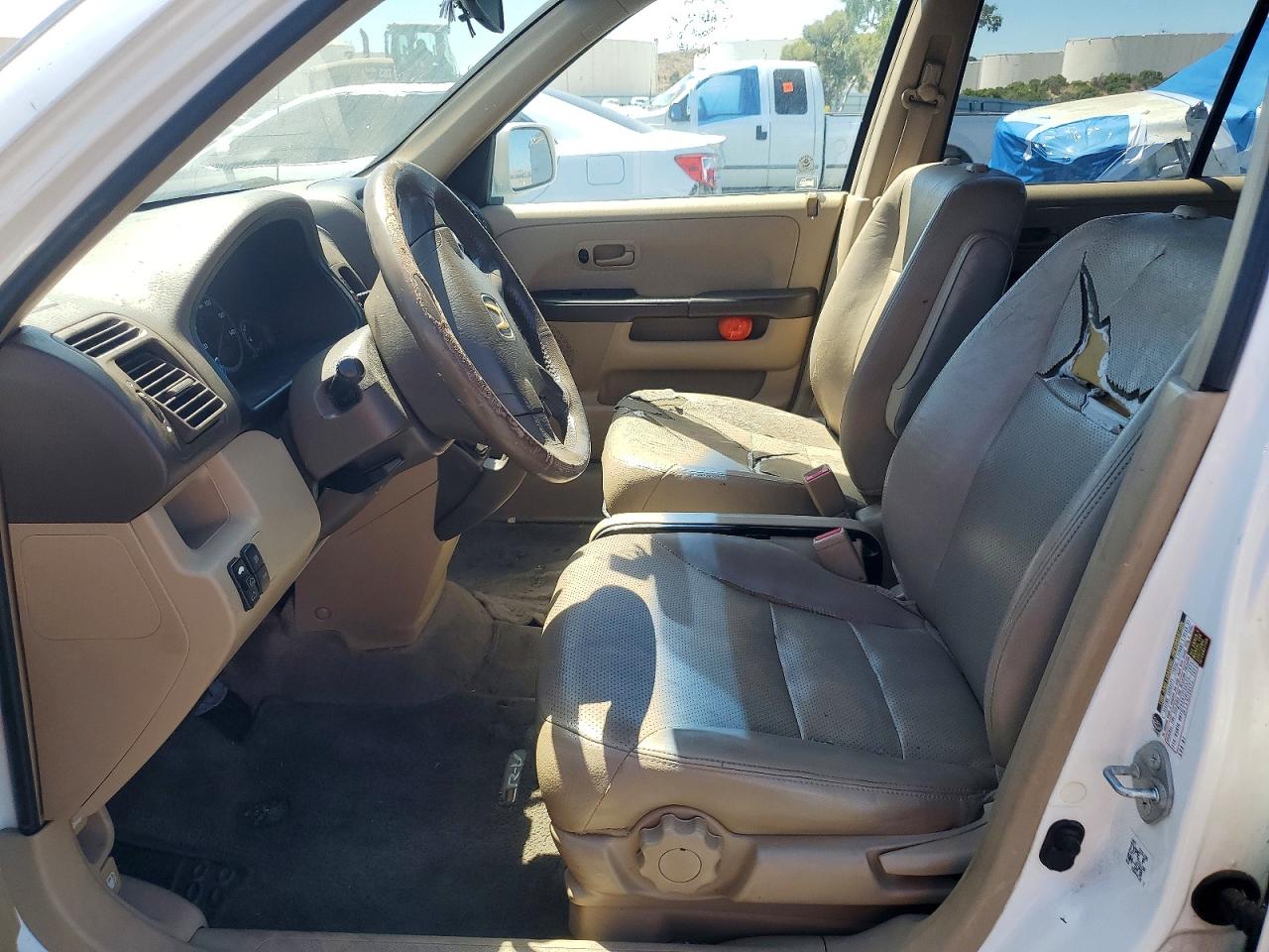 2005 Honda Cr-v Se White vin: JHLRD78985C016804