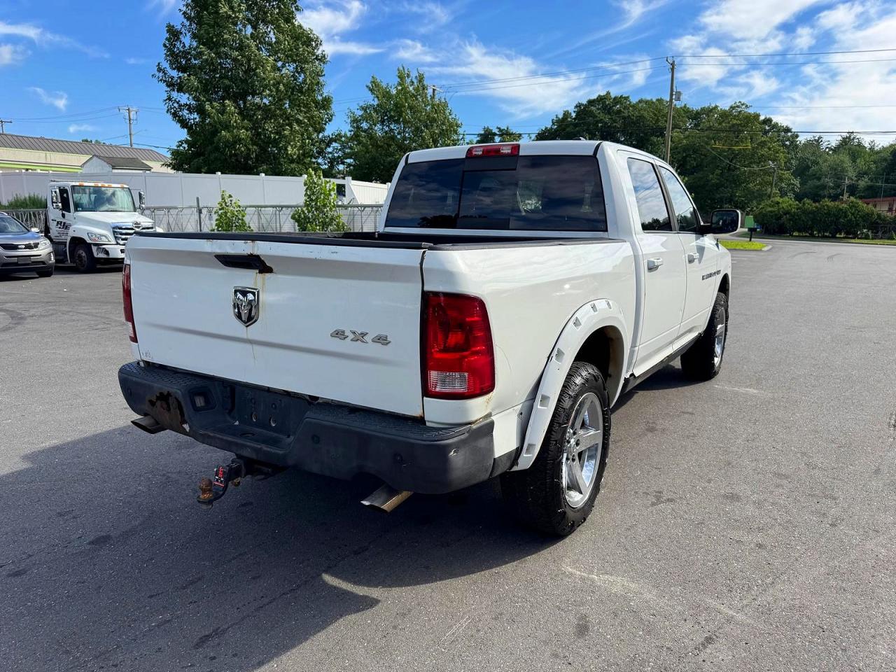 2011 Dodge Ram 1500 White vin: 1D7RV1CT6BS608560