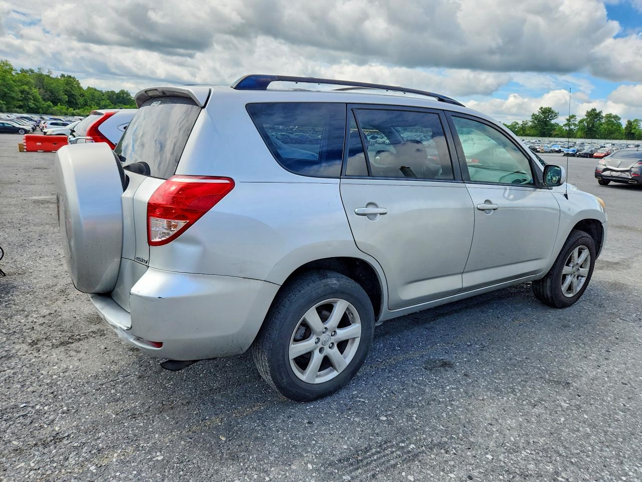 2006 Toyota Rav4 Limited Silver vin: JTMBD31V965035320