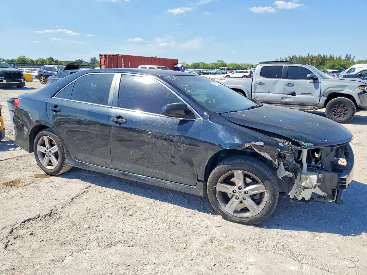 2013 Toyota Camry Se Black vin: 4T1BF1FK7DU252277