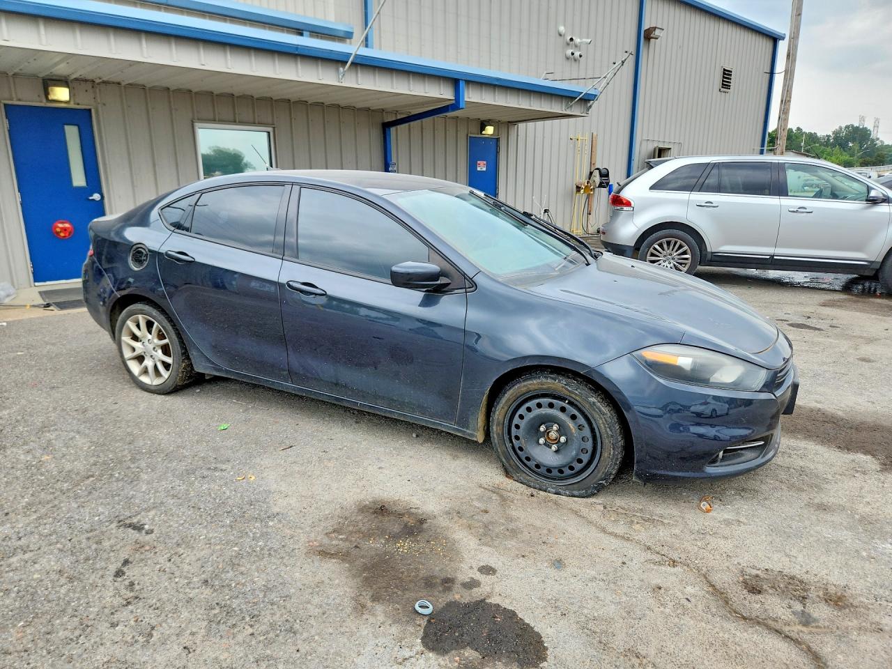 2013 Dodge Dart Sxt Gray vin: 1C3CDFBH5DD316665