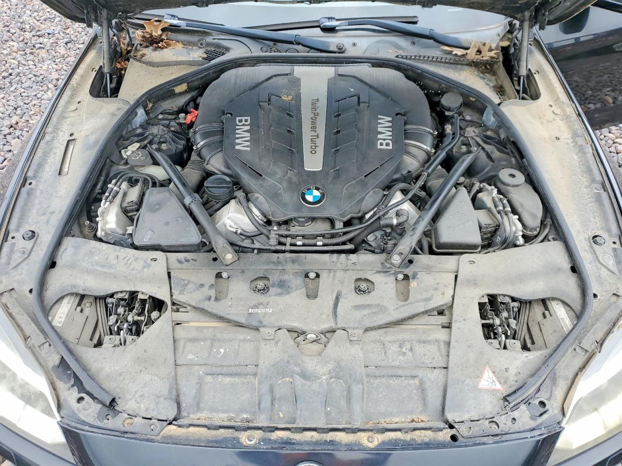 2013 Bmw 650 Xi Black vin: WBA6B4C52DD098611