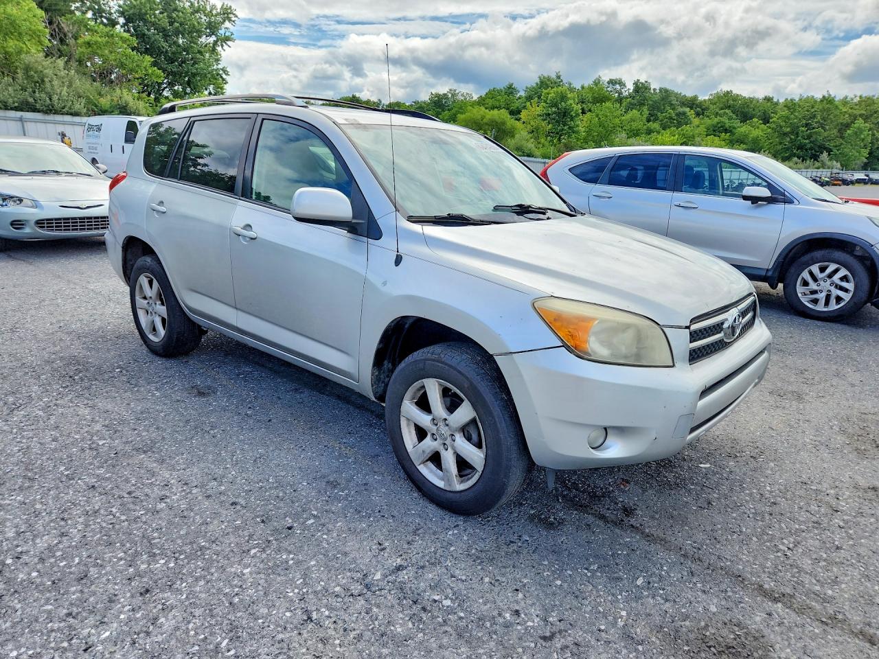 2006 Toyota Rav4 Limited Silver vin: JTMBD31V965035320
