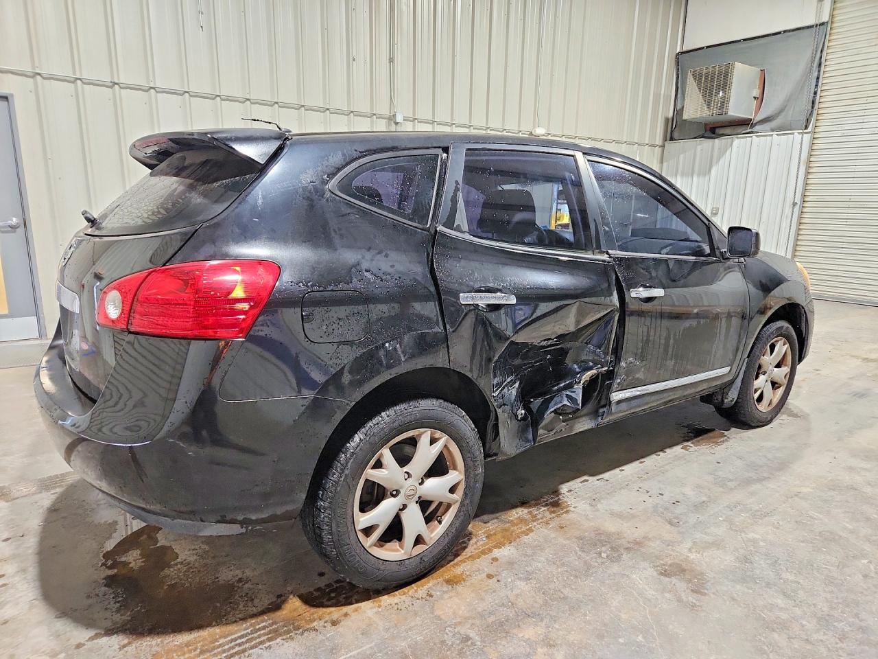 2012 Nissan Rogue S Black vin: JN8AS5MT9CW272083