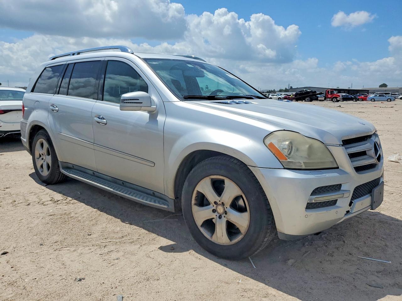 2012 Mercedes-benz Gl 450 4matic Серебряный vin: 4JGBF7BEXCA783315
