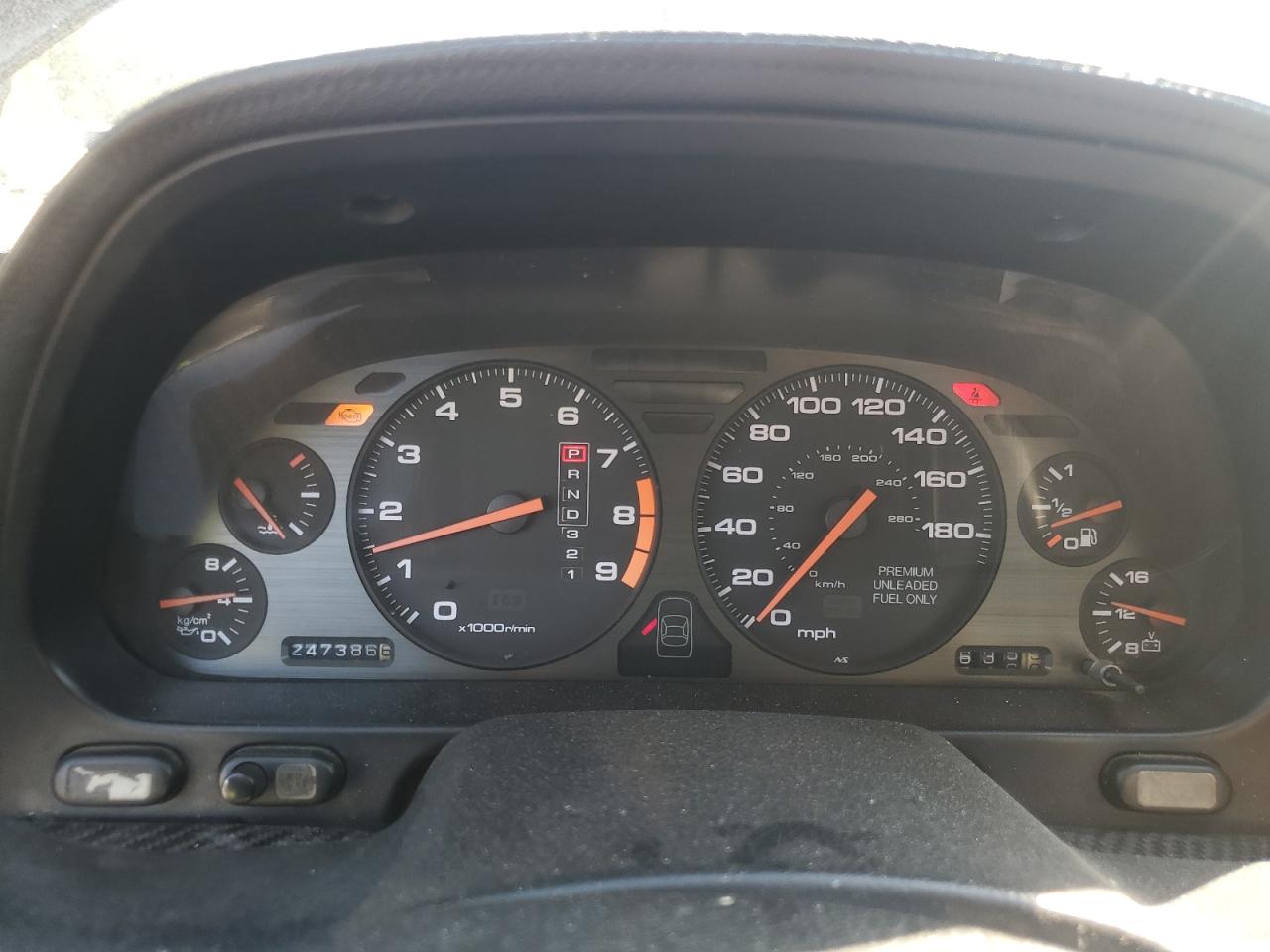 1993 Acura Nsx Black vin: JH4NA1265PT000352