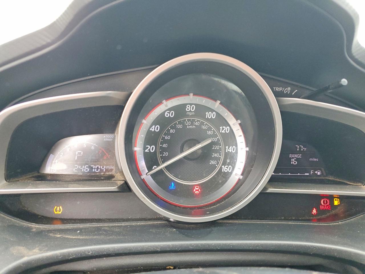 2014 Mazda 3 Sport Белый vin: JM1BM1U75E1197677
