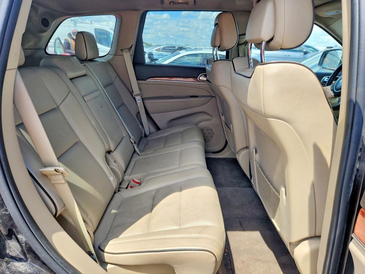 2012 Jeep Grand Cherokee Overland Black vin: 1C4RJFCT6CC141610
