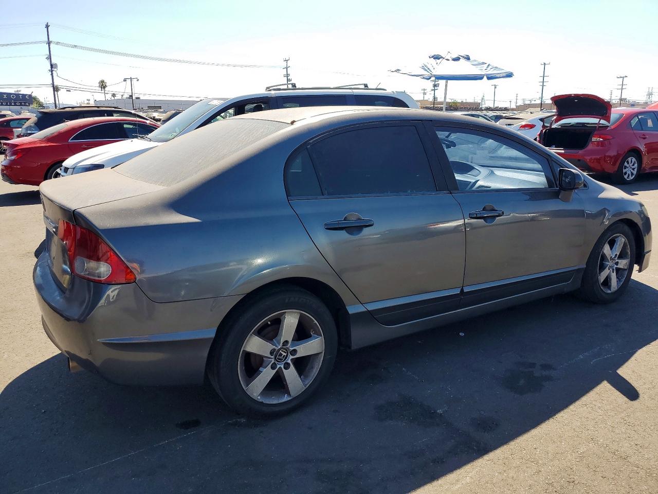2010 Honda Civic Vp Gray vin: 19XFA1F35AE079446