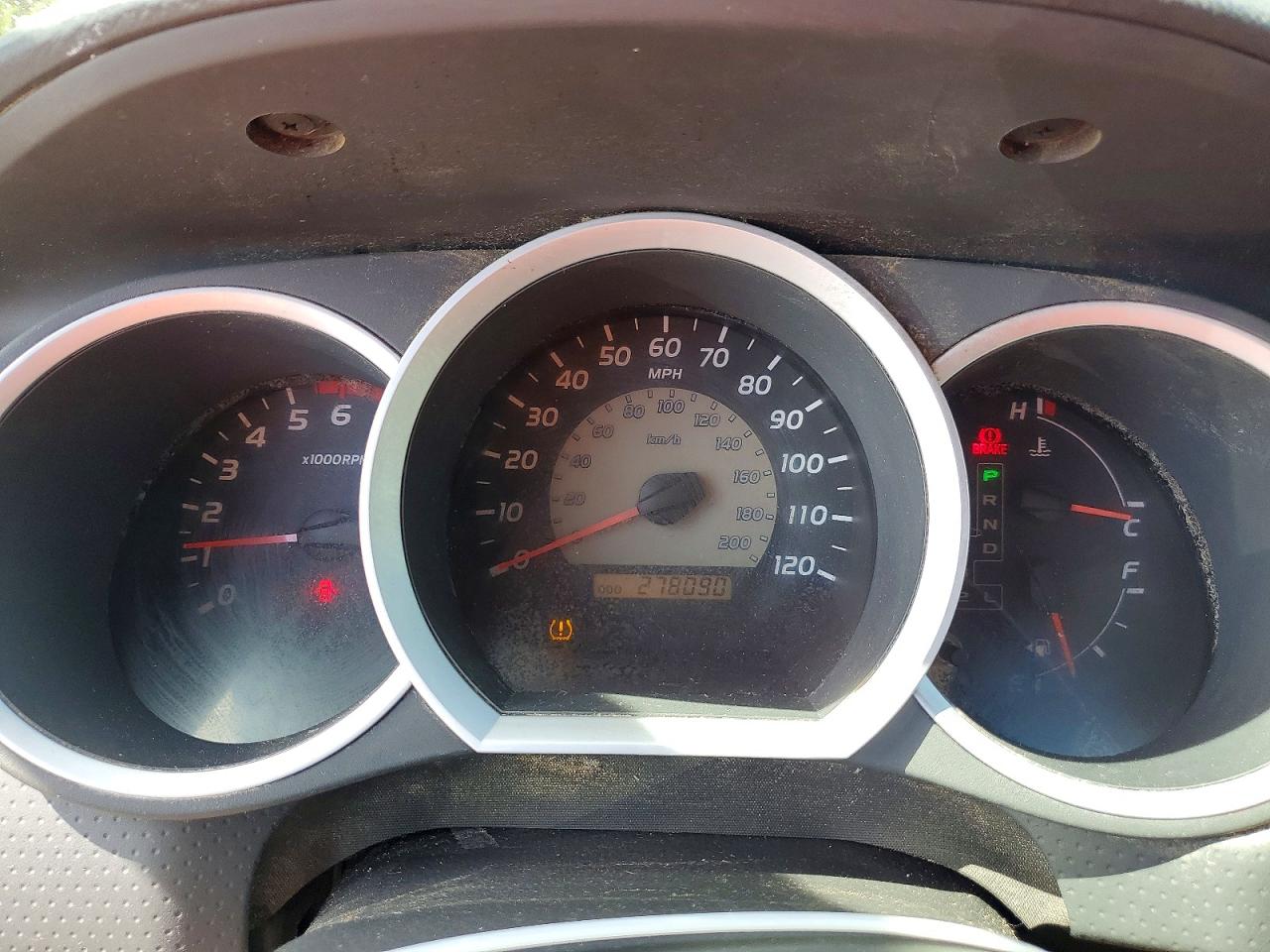 2008 Toyota Tacoma V6 Red vin: 5TEUU42N78Z503509