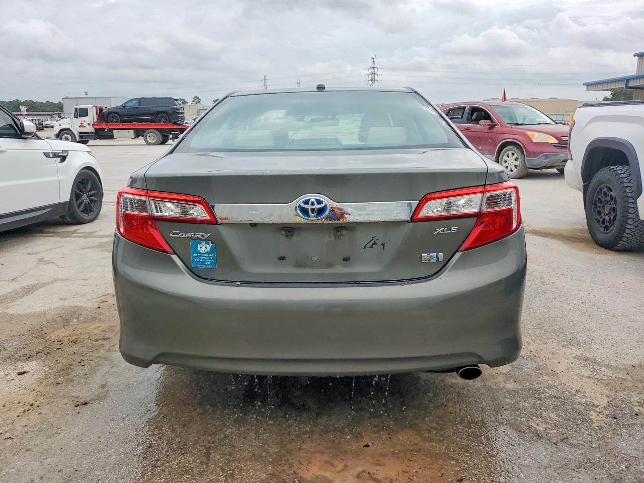 2014 Toyota Camry Hybrid Xle Gray vin: 4T1BD1FK3EU131043