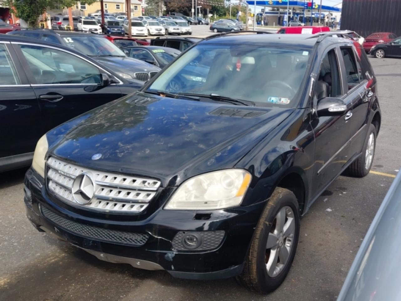 2007 Mercedes-benz Ml 500 Черный vin: 4JGBB75E67A258152