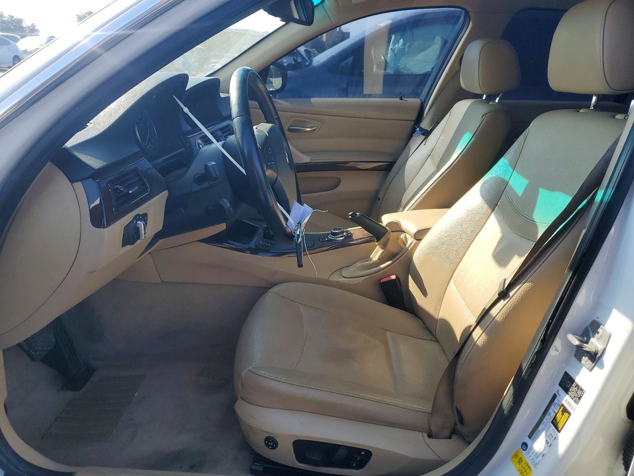 2011 Bmw 335 I White vin: WBAPM5C56BE575617
