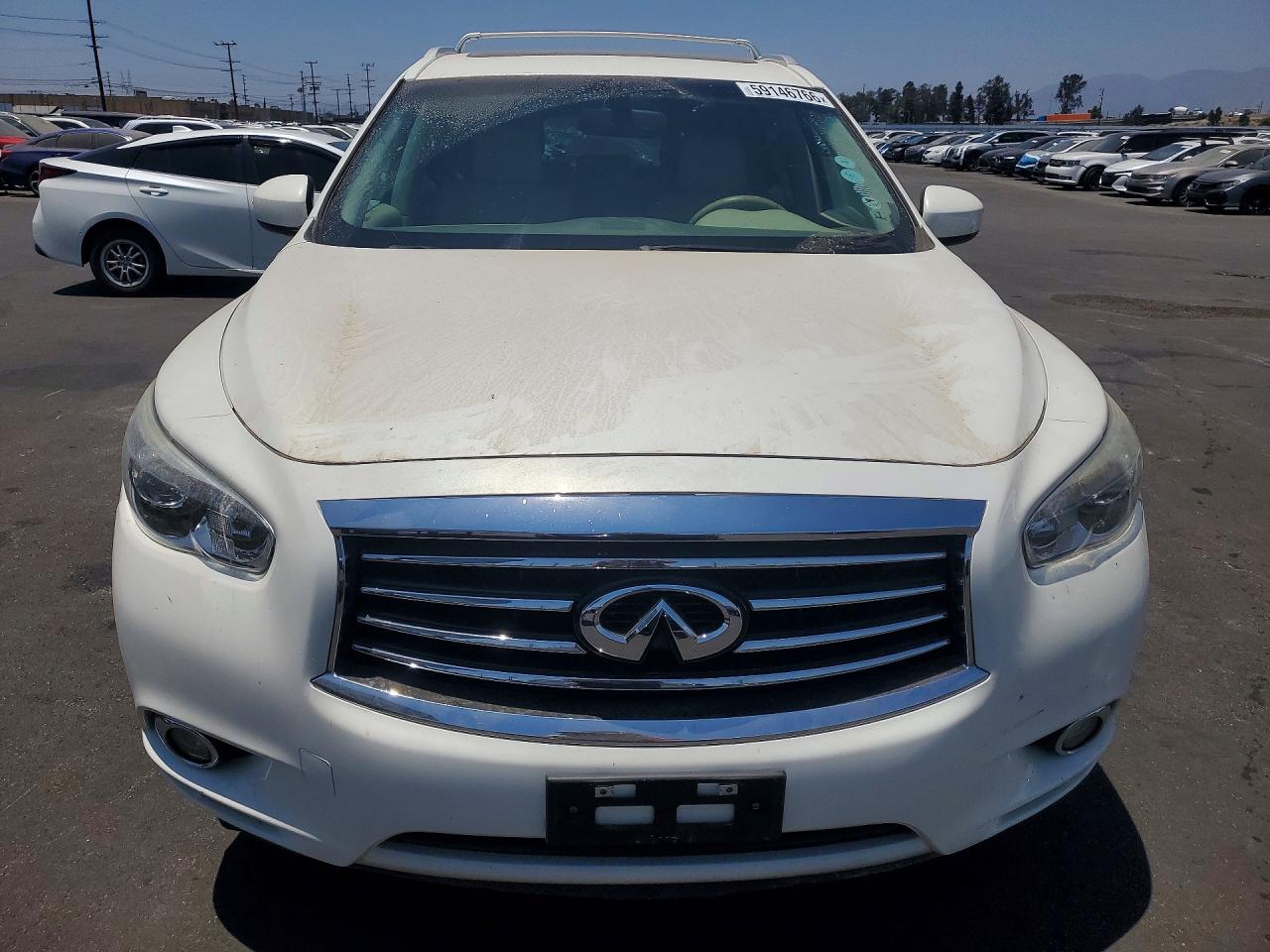 2014 Infiniti Qx60 Hybrid White vin: 5N1CL0MN6EC517878
