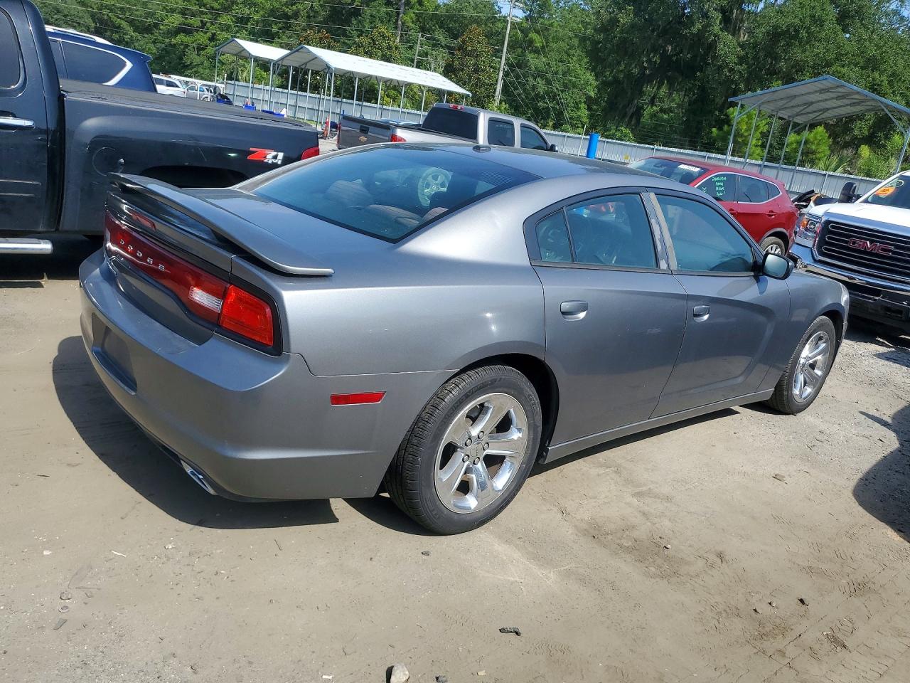 2012 Dodge Charger Se Gray vin: 2C3CDXBG0CH300565
