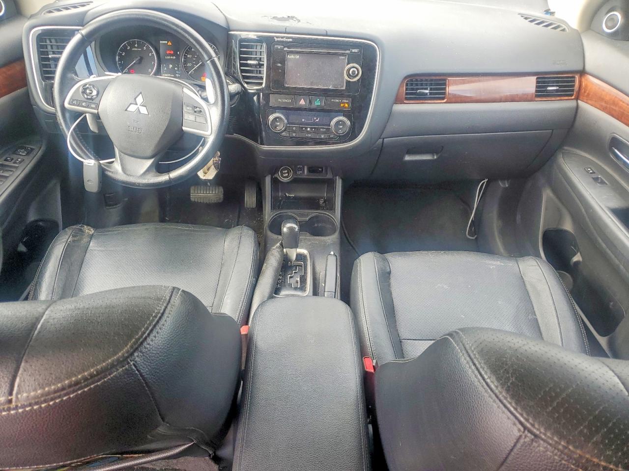 2014 Mitsubishi Outlander Gt Черный vin: JA4JZ4AXXEZ001800