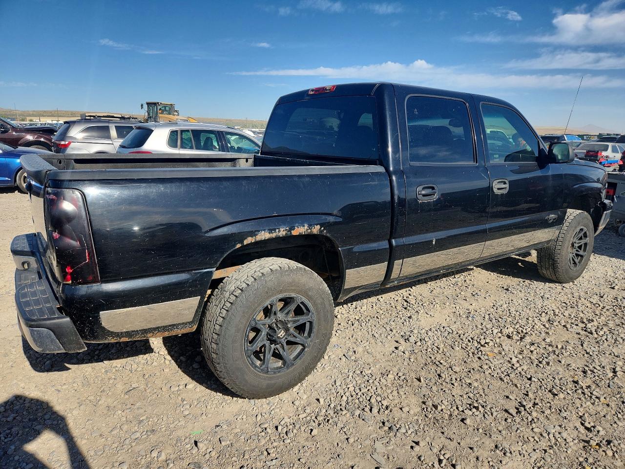 2006 Chevrolet Silverado K1500 Black vin: 2GCEK13T761356390