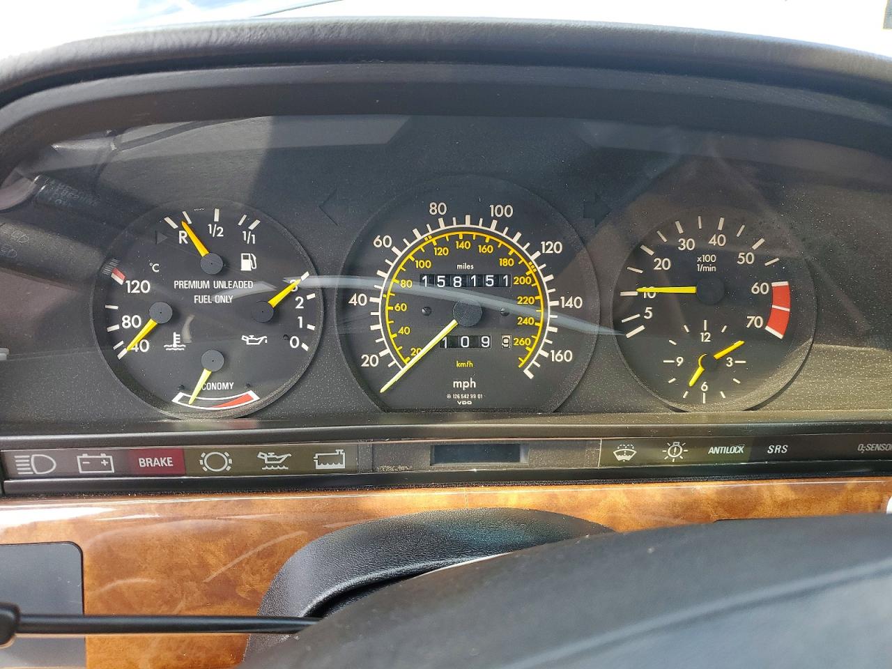 1986 Mercedes-benz 560 Sel Blue vin: WDBCA39D0GA265277