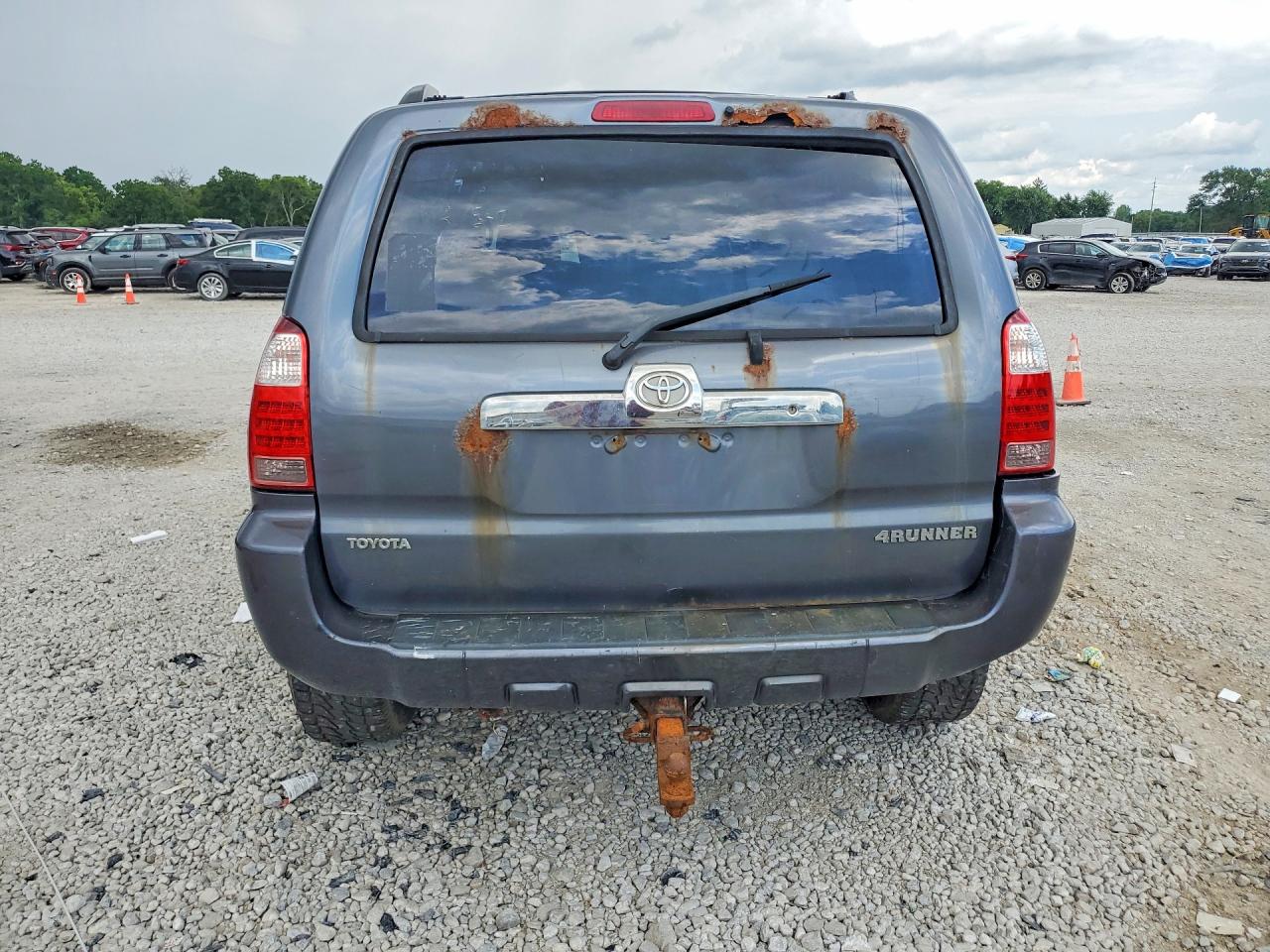 2007 Toyota 4runner Sr5 Gray vin: JTEBU14R570107434