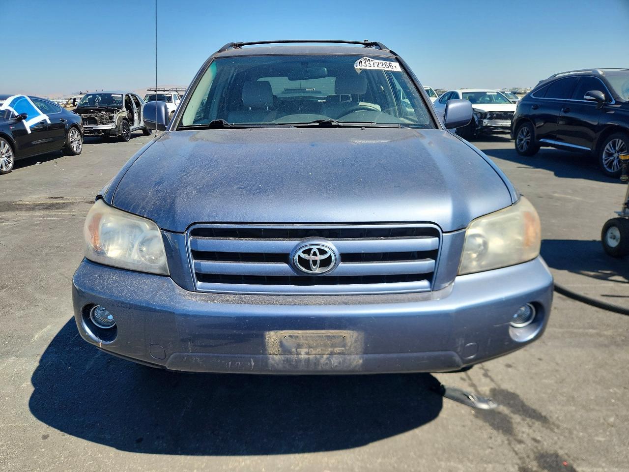 2004 Toyota Highlander Base Синий vin: JTEGD21A040105015