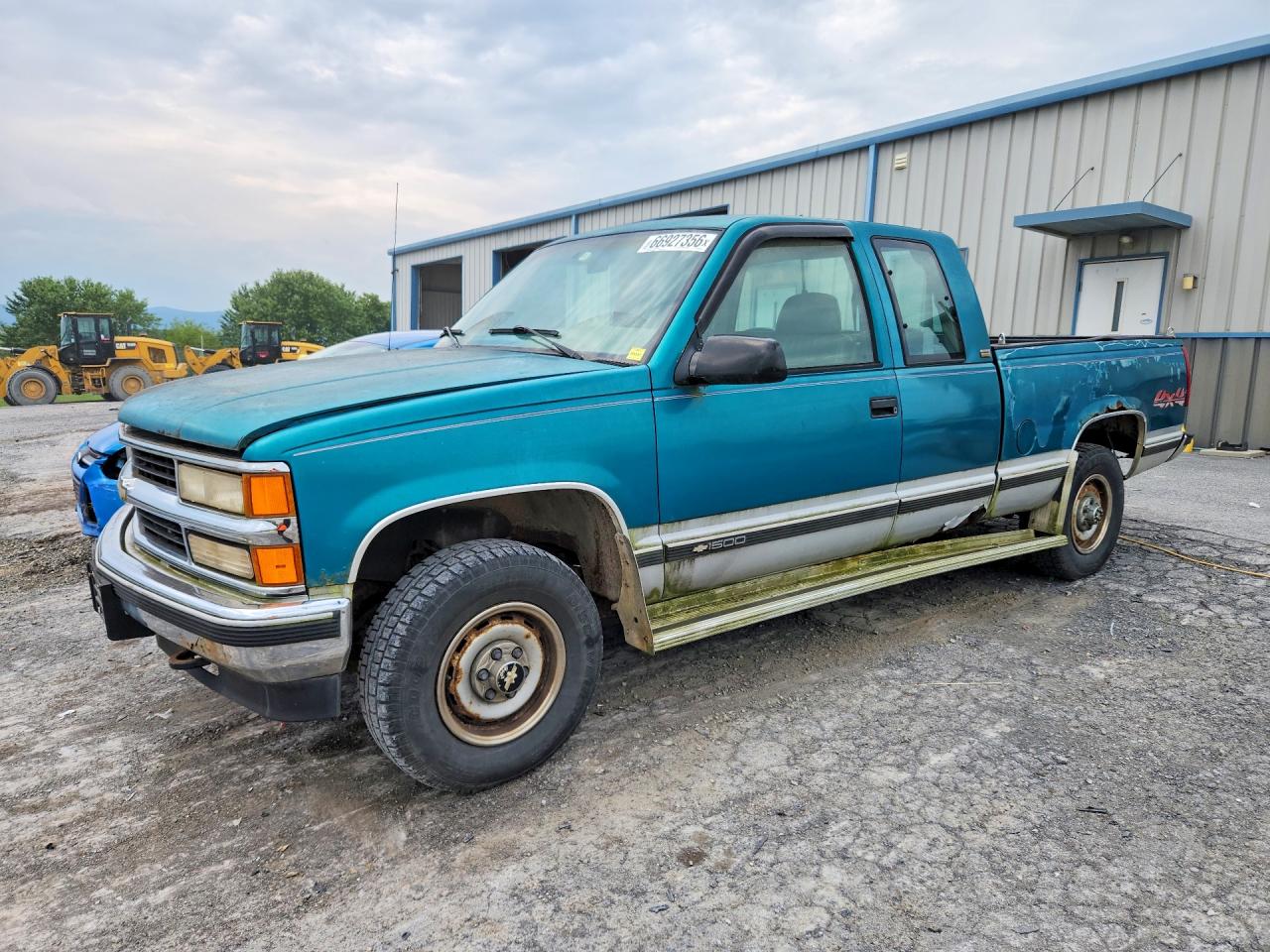 1995 Chevrolet Gmt-400 K1500 Green vin: 2GCEK19K0S1100438